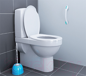 Ручка для ванны Berossi Strong АС 24501370 (снежно-белый/бирюзовый)