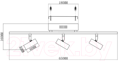 Спот Moderli Right / V5042-3WL