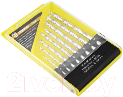 Набор сверл Deko DH08 / 065-0529