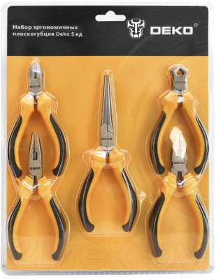 Набор губцевого инструмента Deko SET 5 / 065-0228