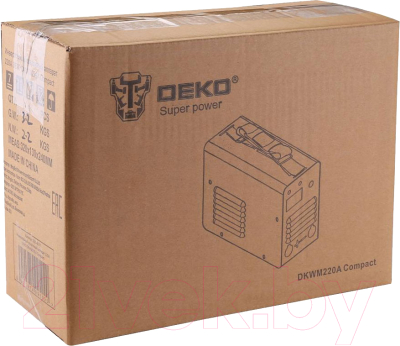 Инвертор сварочный Deko DKWM220A Compact / 051-4677