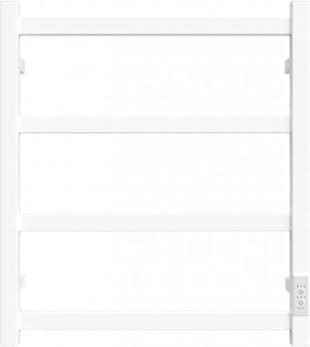 Полотенцесушитель электрический Двин J Plaza Neo 60x40 WH - фото