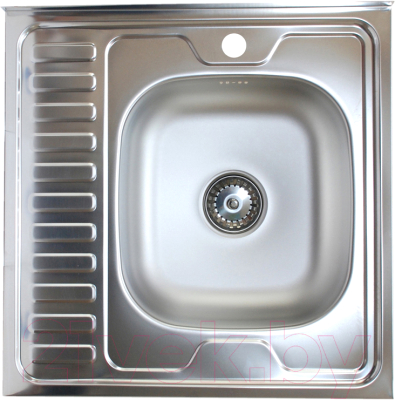 Мойка кухонная КромРус ЕС-209Б (чаша справа) - фото