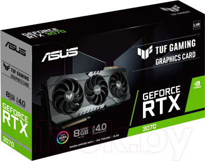 Видеокарта Asus RTX 3070 V2 OC (TUF-RTX3070-O8G-V2-GAMING)