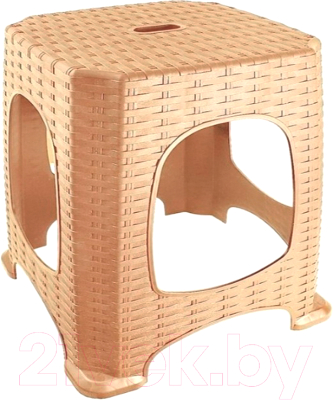 Табурет Эльфпласт Ротанг малый EP256 (бежевый) - фото