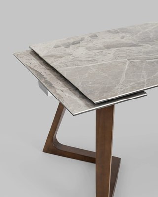 Обеденный стол Stool Group Артизан 160-240x90 / DT8765ZW-3C 160 (керамика)
