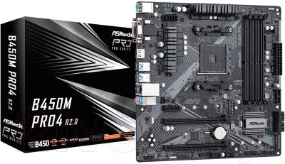 Материнская плата AsRock B450M Pro4 R2.0