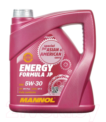 Моторное масло Mannol Energy Formula JP 5W30 SN / MN7914-4 - фото