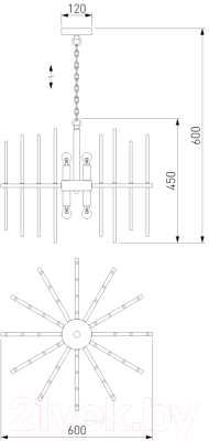 Люстра Bogate's Smart 356/6