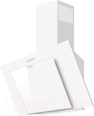 Вытяжка наклонная Weissgauff Sigma 60 PB WH - фото
