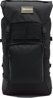 Рюкзак туристический Huntsman Кодар Черный тк Оксфорд/Рип-Стоп (70л) - фото