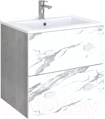 Тумба под умывальник Onika Марбл 65.13 (106548) - фото