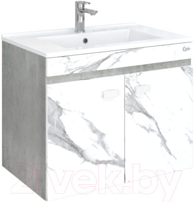 Тумба под умывальник Onika Марбл 75.02 (107517) - фото