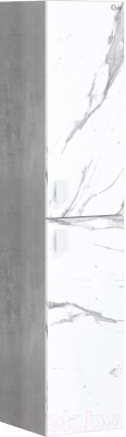 Шкаф-пенал для ванной Onika Марбл 30.10 (403076) - фото