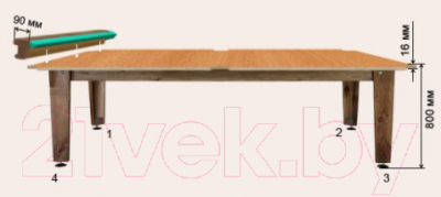 Бильярдный стол РуптуР Мастер / 251.00.06