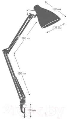 Настольная лампа Camelion KD-335 C01 / 13876 (белый)