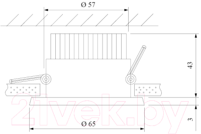 Точечный светильник Elektrostandard 7W 4200K BK 25024/LED (черный)