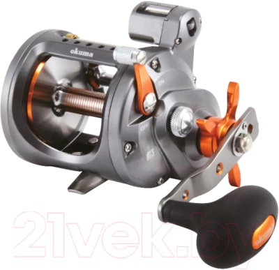 Катушка мультипликаторная Okuma Cold Water 153DLX Left Hand / CW-153DLX - фото