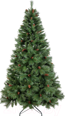 Ель искусственная Winter Time С шишками 245 / PTG08-1159T - фото