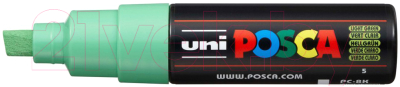 Маркер художественный UNI Mitsubishi Pencil Posca 8мм / PC-8K L.GREEN - фото