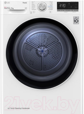 Сушильная машина LG DC90V5V0W - фото
