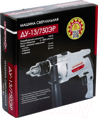 Дрель Интерскол ДУ-13/750ЭР
