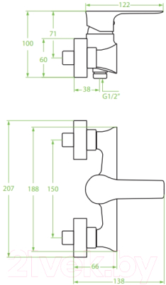 Смеситель Laveo Raila BLL040D
