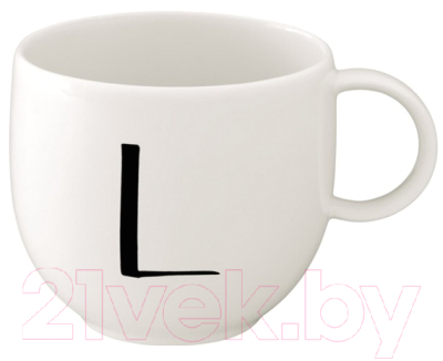 Чашка Villeroy & Boch Letters. L / 10-1620-6111 - фото