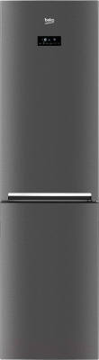 Холодильник с морозильником Beko RCNK335E20VX - фото