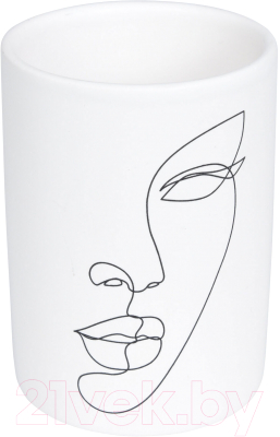 Стакан для зубной щетки и пасты Bisk 08241 - фото