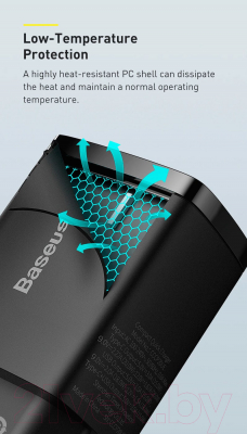 Зарядное устройство сетевое Baseus Compact Quick Charger / CCXJ-B01