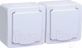 Розетка IEK Гермес Plus ERMP22-K01-16-54-EC - фото