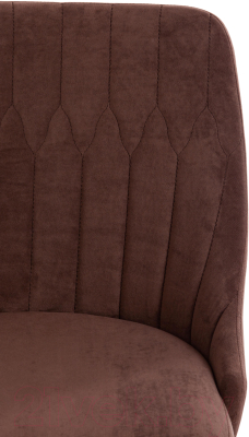 Кресло офисное Tetchair Swan флок (коричневый)