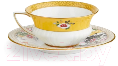 Чашка с блюдцем Wedgwood Wonderlust Primrose / 40024020