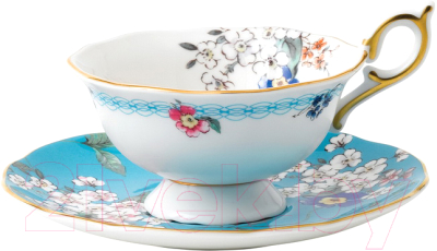 Чашка с блюдцем Wedgwood Wonderlust Apple Blossom / 40024024 - фото