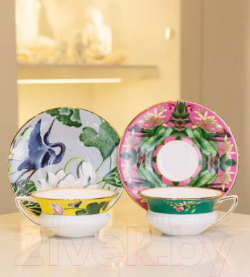 Чашка с блюдцем Wedgwood Wonderlust Водяная лилия / 1057268