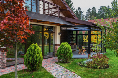 Бра уличное Maytoni Albion O413WL-01BZ