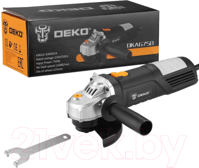 Угловая шлифовальная машина Deko DKAG750 / 063-4164 - фото