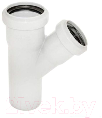 Тройник внутренней канализации Ostendorf 50х50х45 / 559620 - фото
