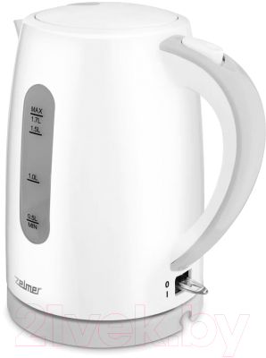 Электрочайник Zelmer ZCK7616S (белый/серый)