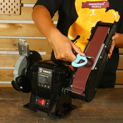 Точильно-шлифовальный станок Deko DKGM250-150 / 063-4214