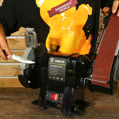 Точильно-шлифовальный станок Deko DKGM250-150 / 063-4214