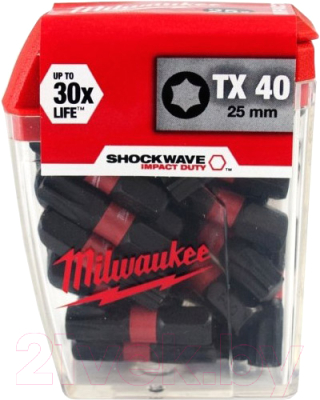 Набор бит Milwaukee 4932430889 - фото