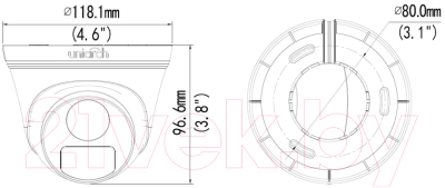 IP-камера Uniarch IPC-T122-APF28