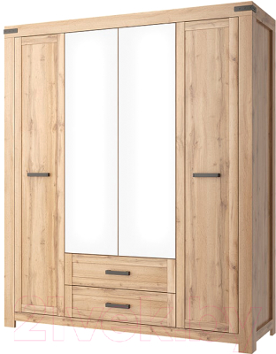 Шкаф Anrex Mortiz 4DG2S Z (дуб вотан) - фото