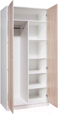 Шкаф Мебель-Класс Мэдисон-М (белый/дуб сонома)