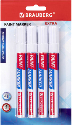 Набор маркеров строительных Brauberg Extra / 152000