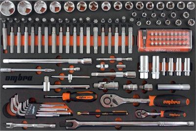 Набор головок слесарных Ombra OMT131STE - фото