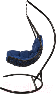 Кресло подвесное BiGarden Wind Black (подушка синяя)