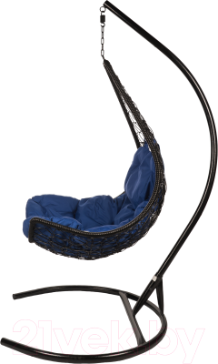 Кресло подвесное BiGarden Wind Black (подушка синяя)